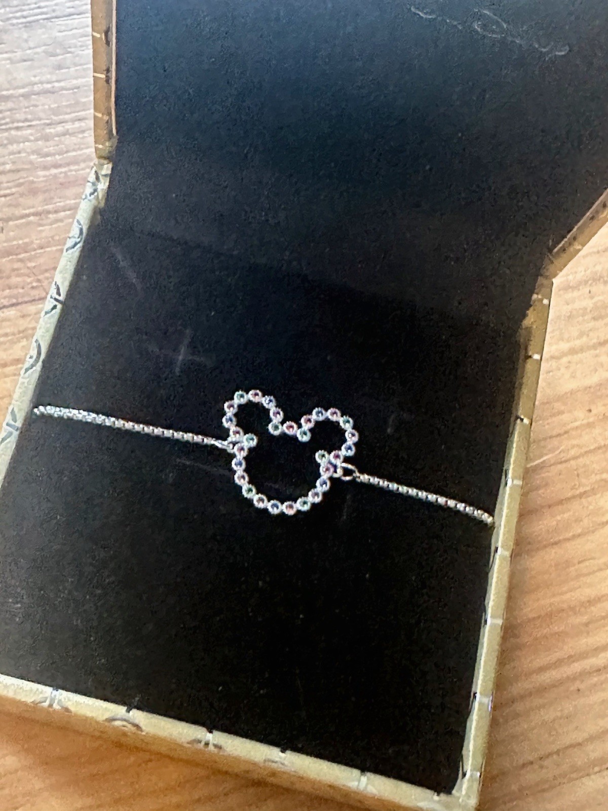 Mickey Mouse Icon Multi-Colored Gems Collection by Rebecca Hook. Brand New