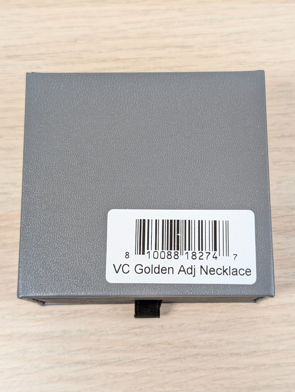 Vince Camuto Gold Tone Rhinestone 4-Leaf Clover Necklace Chain 17″-22″ NIB