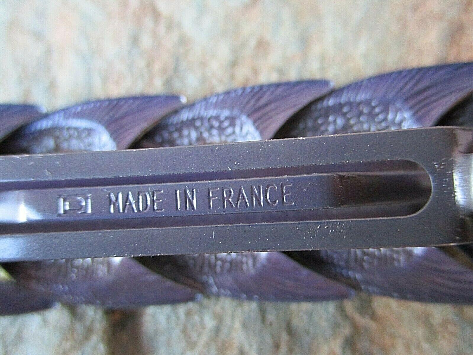 5 Fishes Brass with French Clip Hair Barrette 70MM Clip Made in USA 6011B