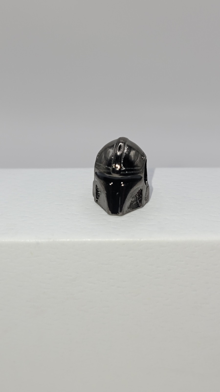 Pandora 925 Disney Star Wars Mandalorian Helmet Charm w/ Box B96