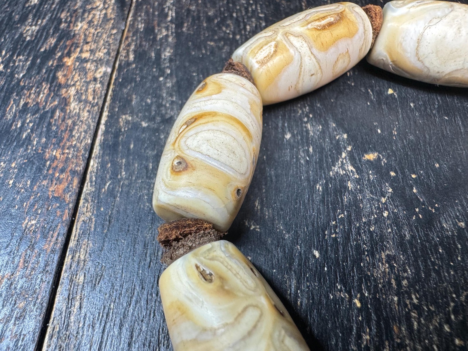 Camel Tooth Bead Bracelet – Handcrafted Natural Camel Tooth Bracelet – Tibetan