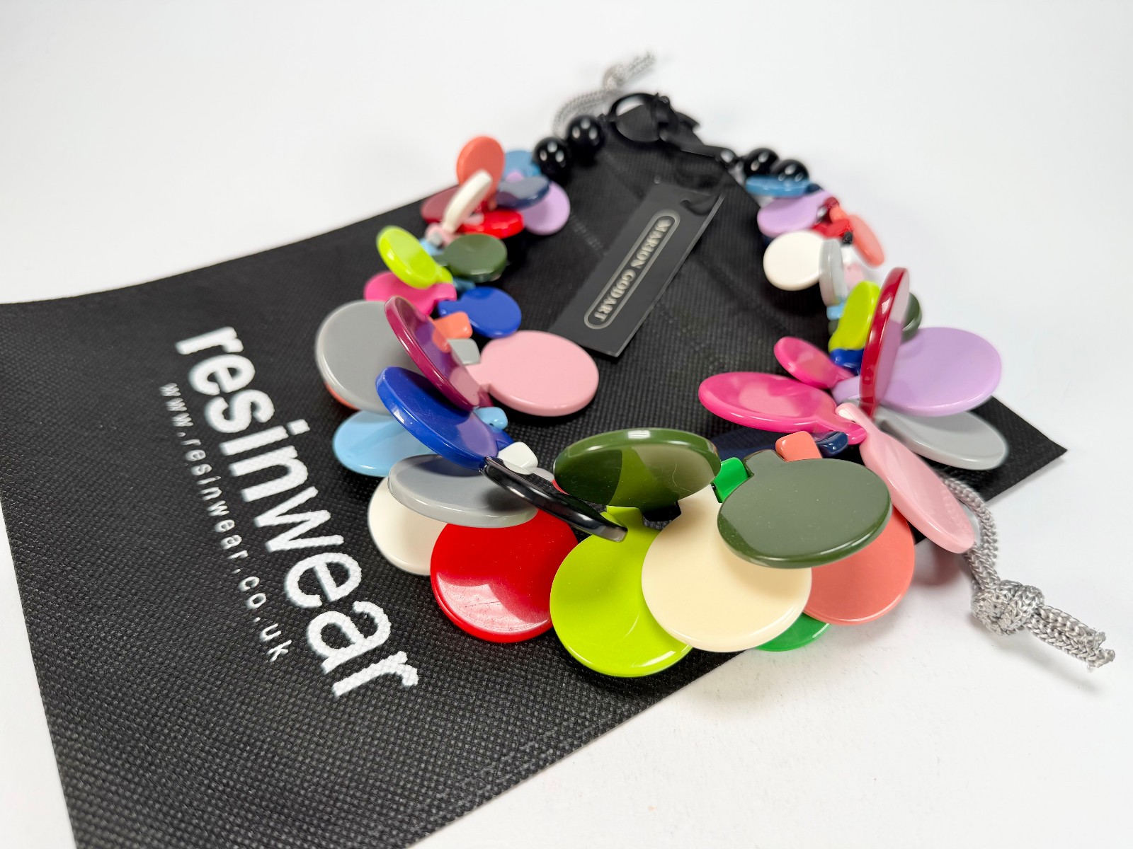 Marion Godart – BSX “Boutons” Multi-Colour Mix Resin Necklace