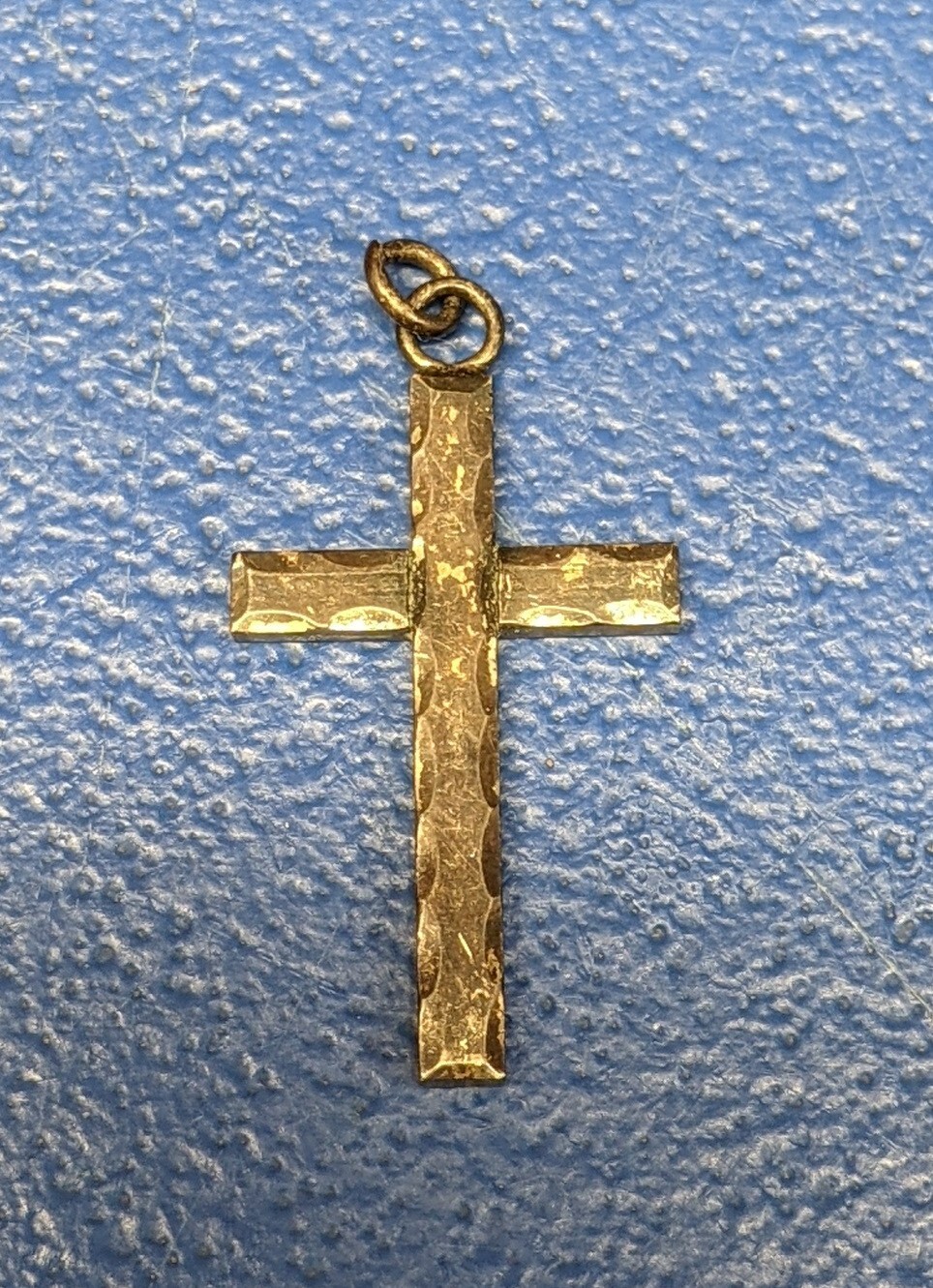 Cross Pendant Necklace 925 Sterling Silver Jesus Used Please Refer To The Pictur