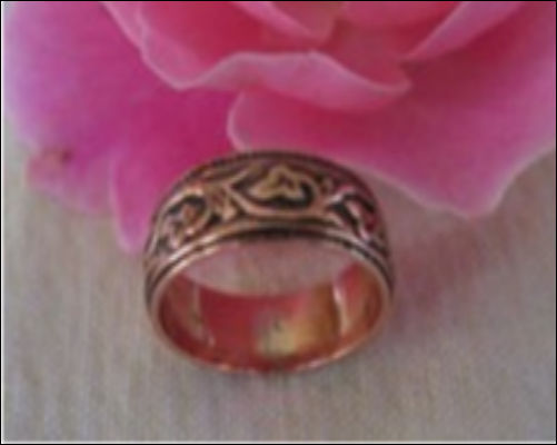 Solid Copper Band Ring CR018 – 1/4″ inch wide – Available in sizes 5 and 13.