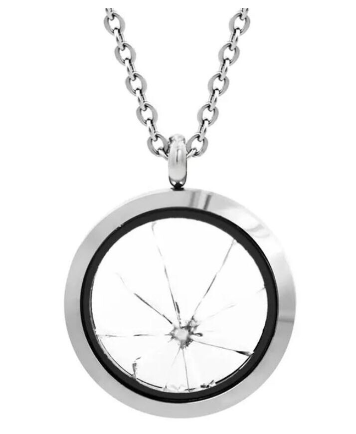 Kamala Harris Shattered Glass Ceiling Necklace