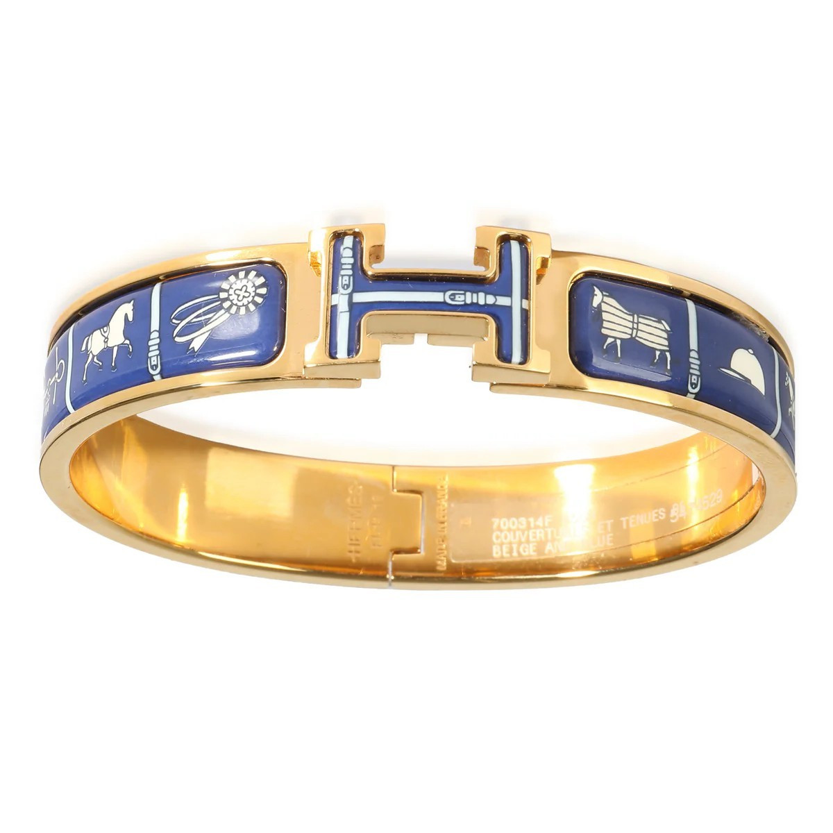 Hermes Clic H Couvertures et Tenues de Jour Bangle