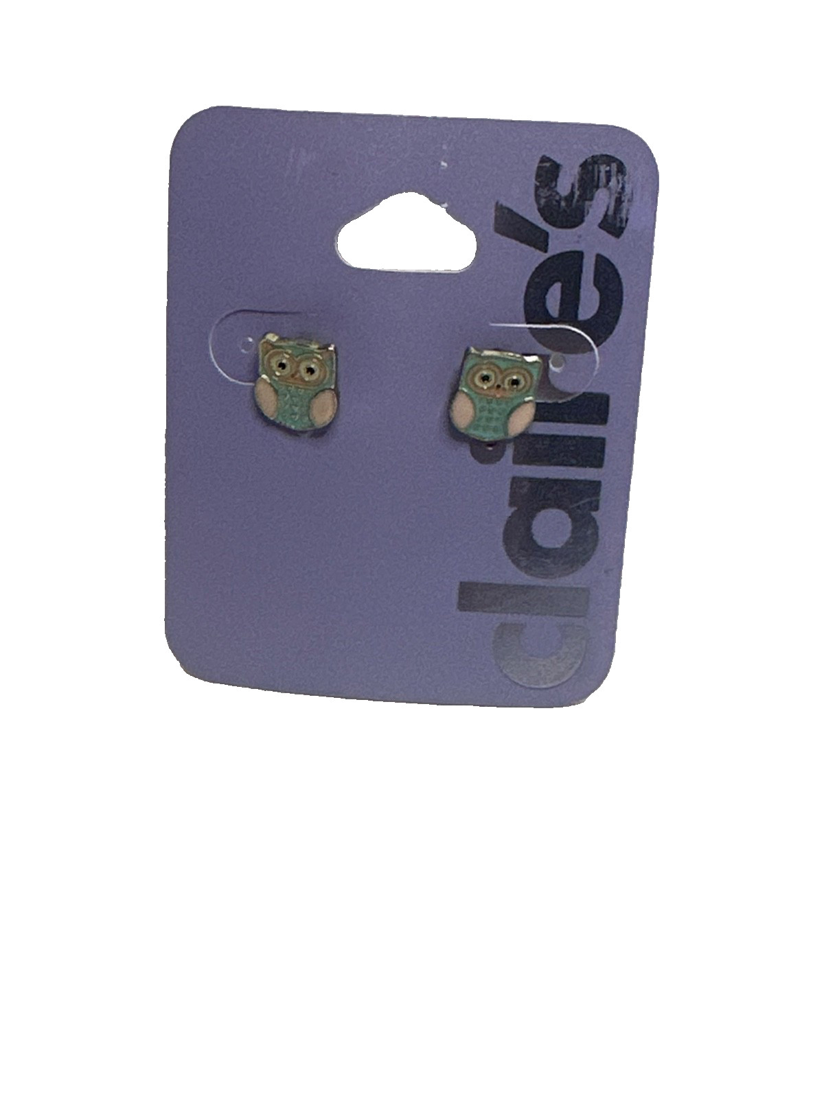 Claire’s Owl Stud Earrings Jewelry for Women, Unisex Teens Young Adults y2k