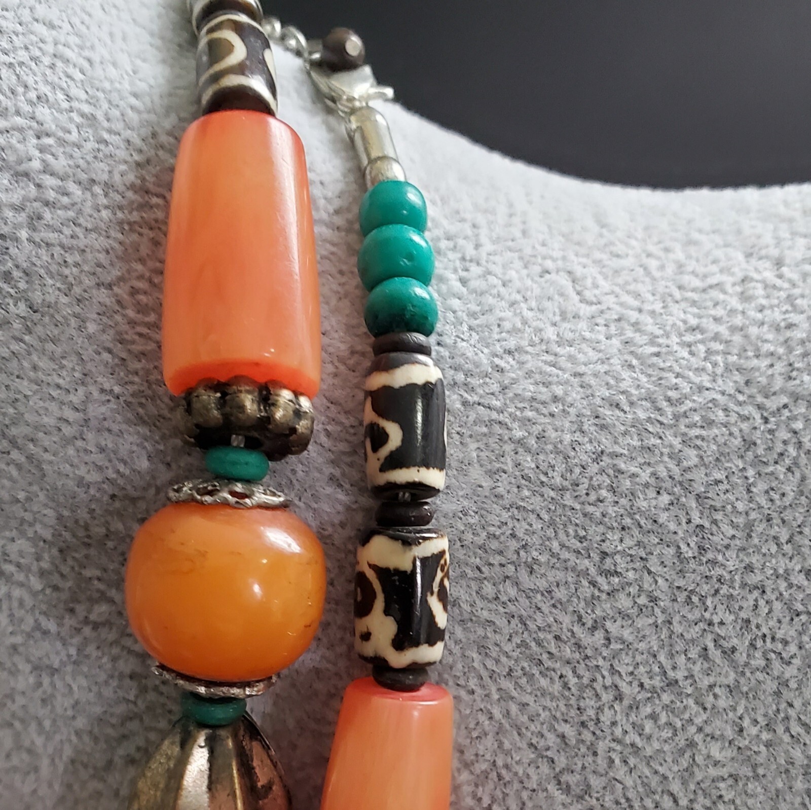 NWT Bohemian Boho Lot of 2 Necklaces 19 to 22 in. World Market Exclusive India