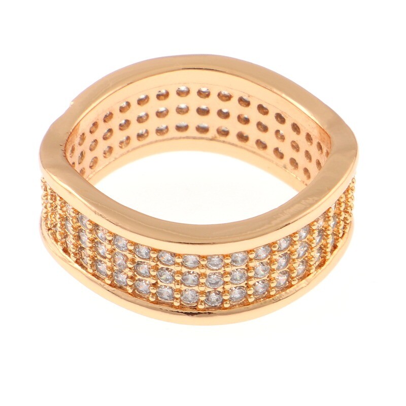 Gold Tone Fashion Gold Plated Ring- LVK001-G8