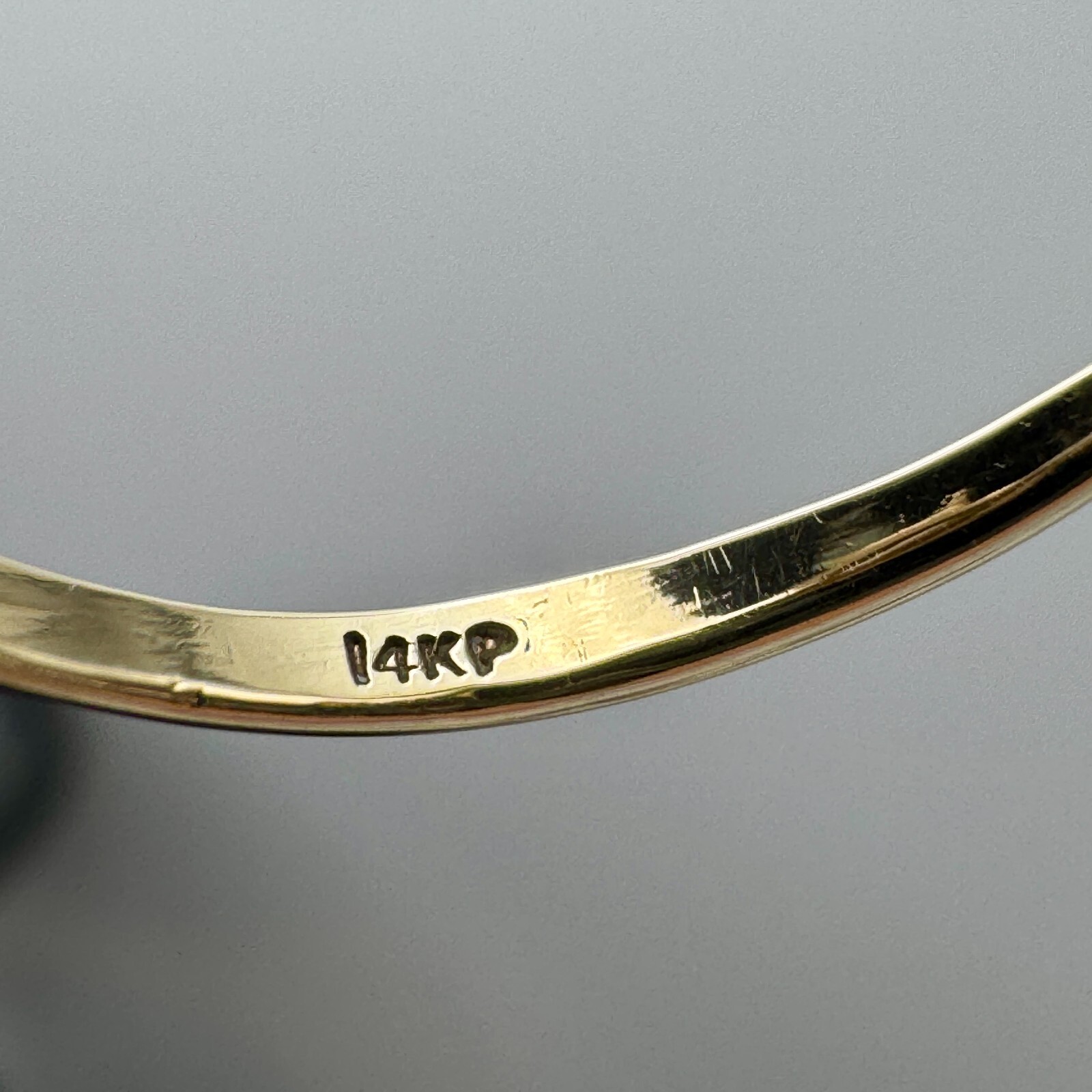 Solid 14k Gold Ring with Diamonds and Pearls / Size 6.85 / 5.6 Grams