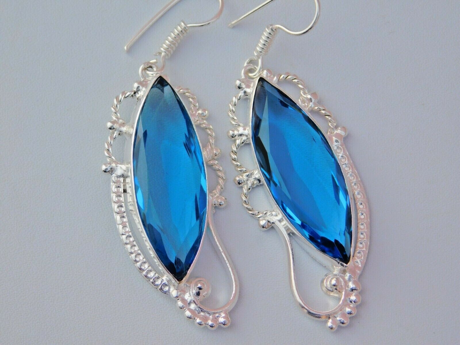 Perfect Valentine’s day Gift For Her ! Hydro London BT Qtz Tribal Brass Earrings