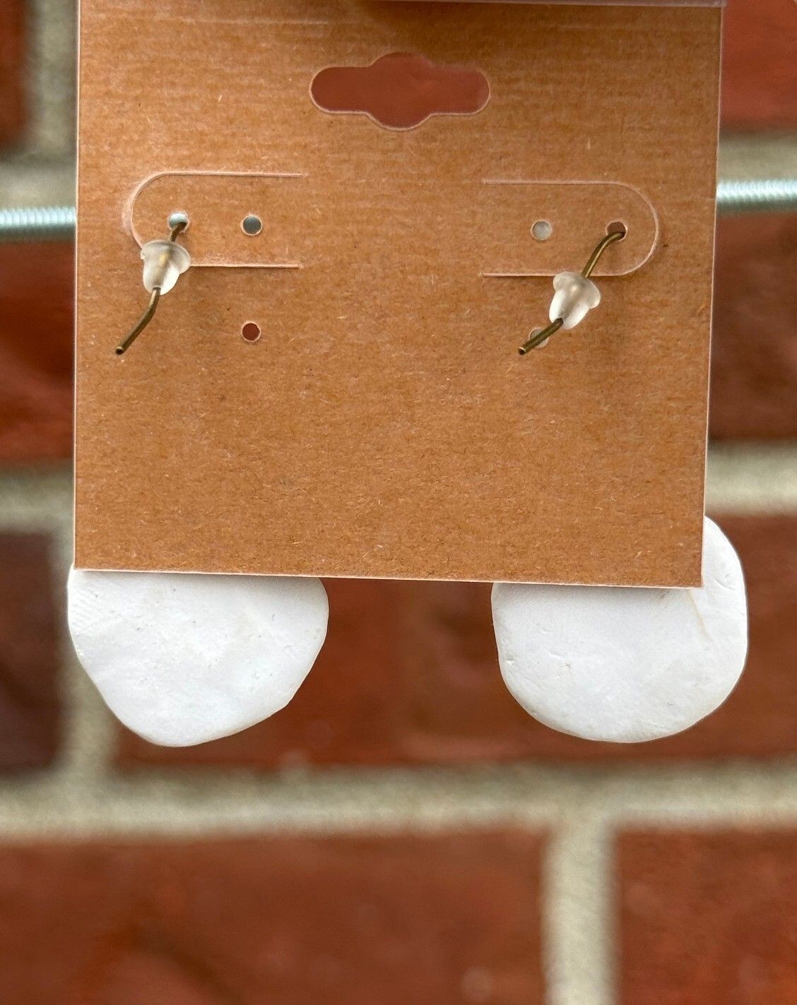 Handmade Polymer Clay Earrings Over Easy Eggs