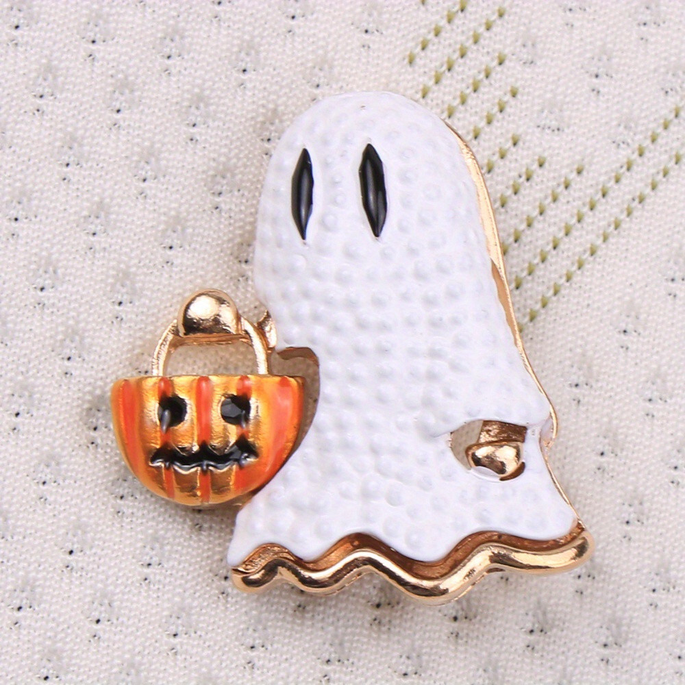 Halloween Ghost Brooch Women’s Pumpkin Clothing Accessories Pins
