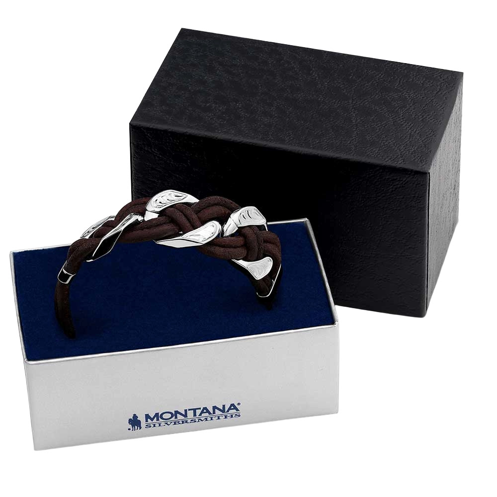 Montana Silversmiths Rustic Braided Bracelet BC6004