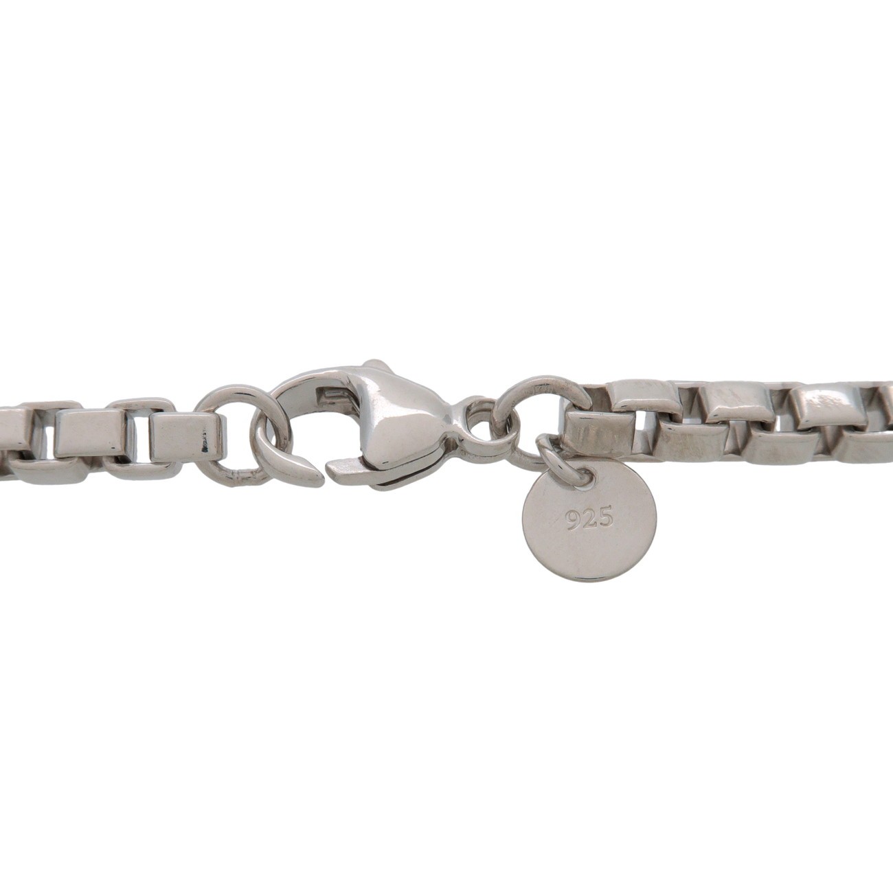 Tiffany & Co Venetian Link Bracelet SV925 Silver Authentic Used F/S