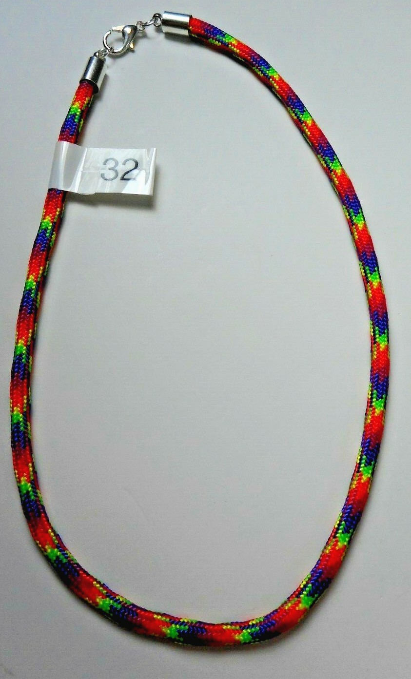 Braided Choker Necklaces Bracelets Anklets Silver Lobster Clasp Lightweight 4mm