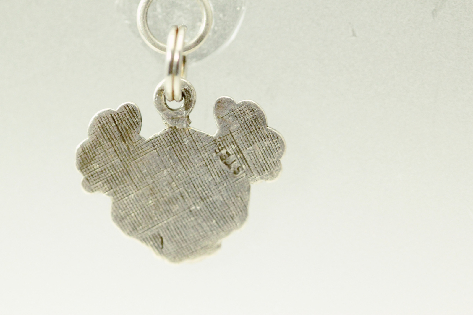 Sterling Silver 925 Girl Head Charm 1.7 grams (PEN9815)