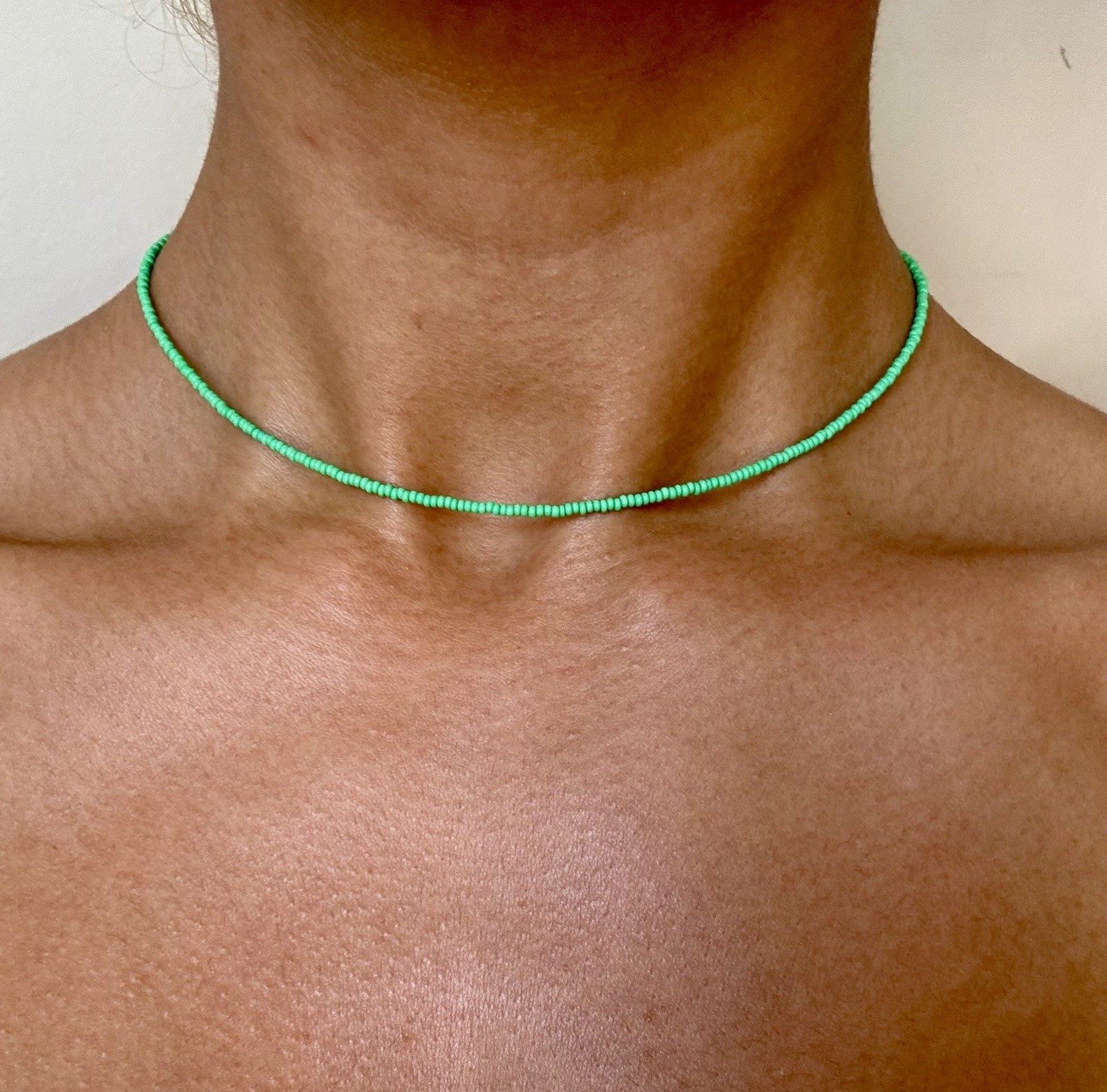 Stunning summer holiday vibe beaded necklace