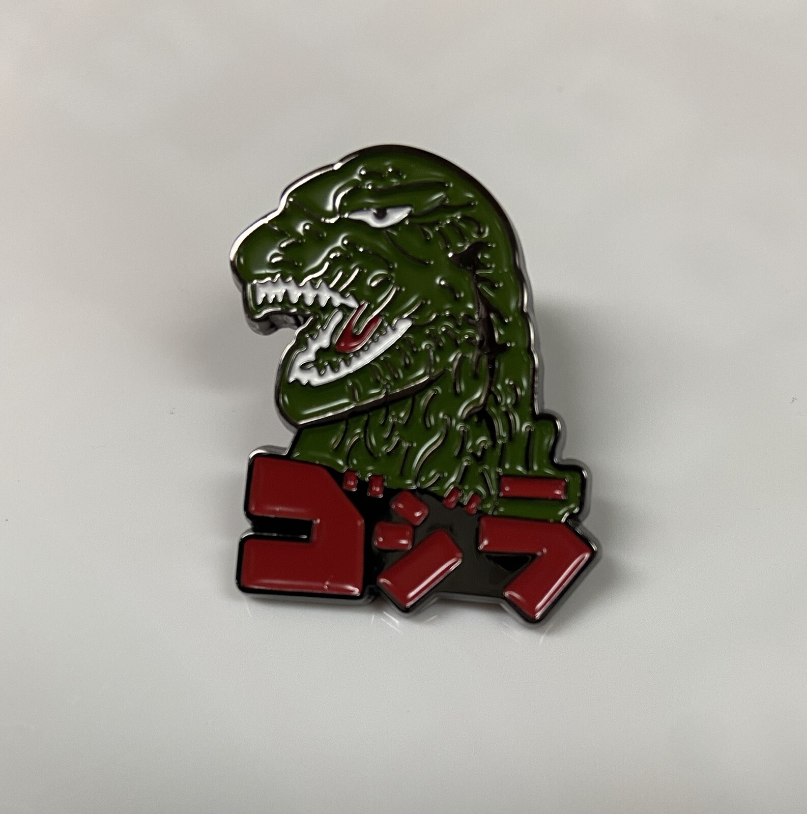 NEW Godzilla Metal Enamel Pin Free Shipping