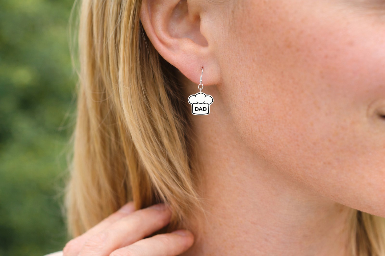 Chef Hat Earrings Set of 2 Cooking Jewelry Chef Gift Kitchen DAD