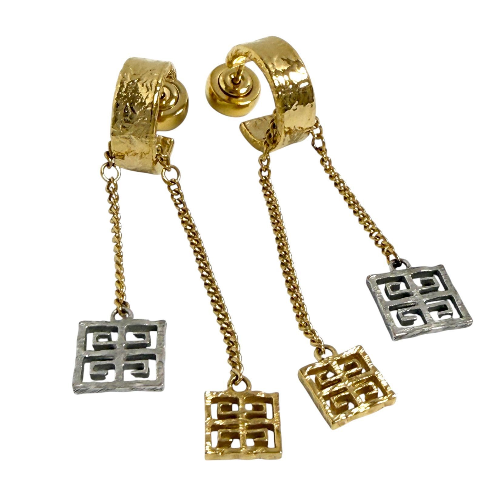 Givenchy Women’s 4G Chain Earrings Silver Color Gold Color