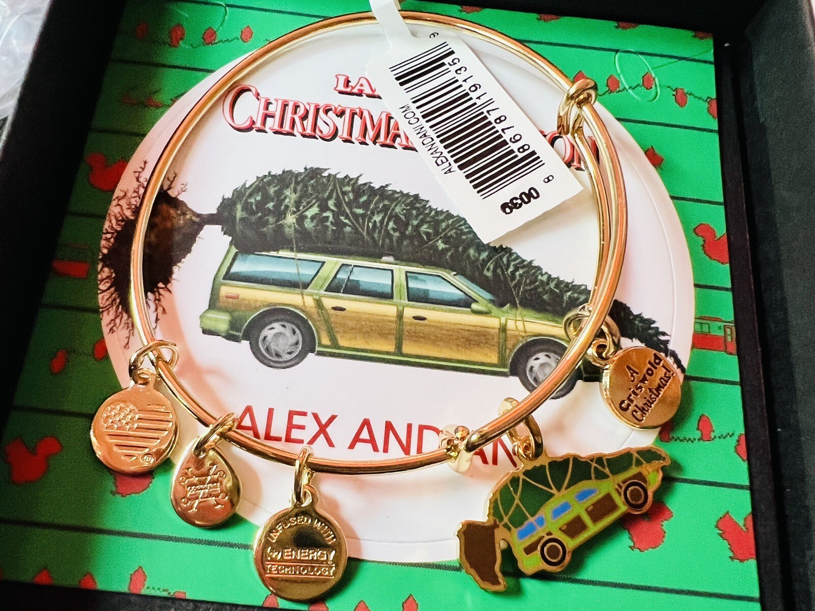 Alex and Ani CHRISTMAS VACATION A GRISWOLD Christmas Station Wagon Bracelet