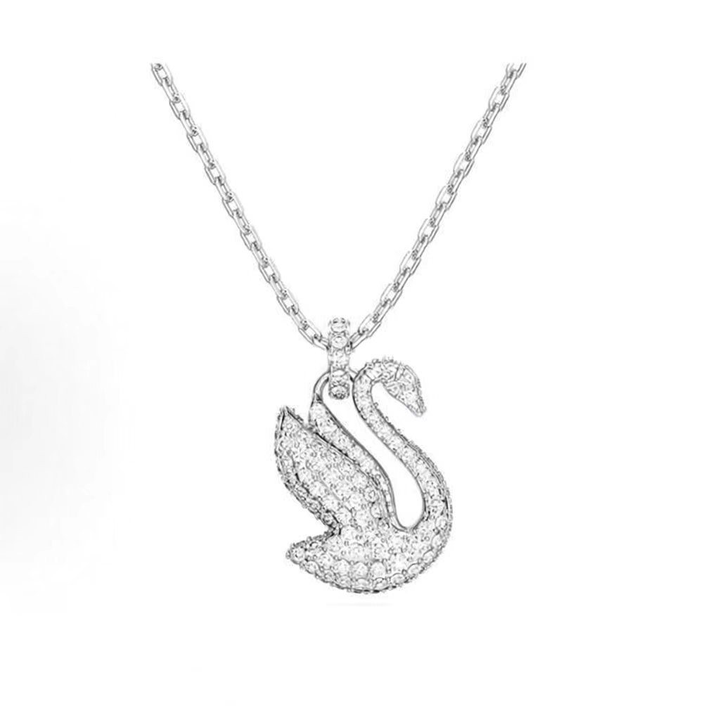 Swarovski Swan Necklace for Women