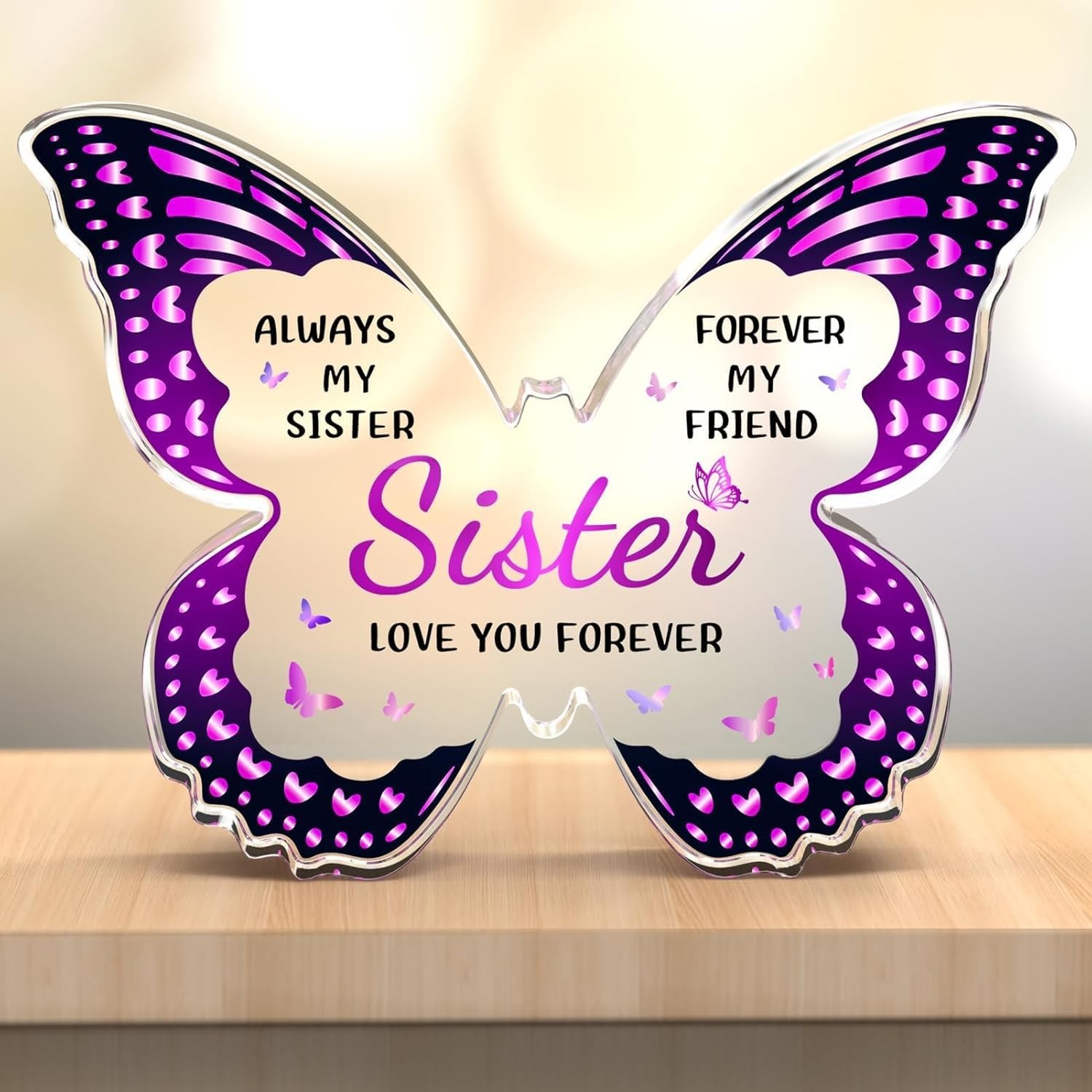 “Sister Birthday Gifts, Christmas Gift for Sister from Sisters Brother, Sisters