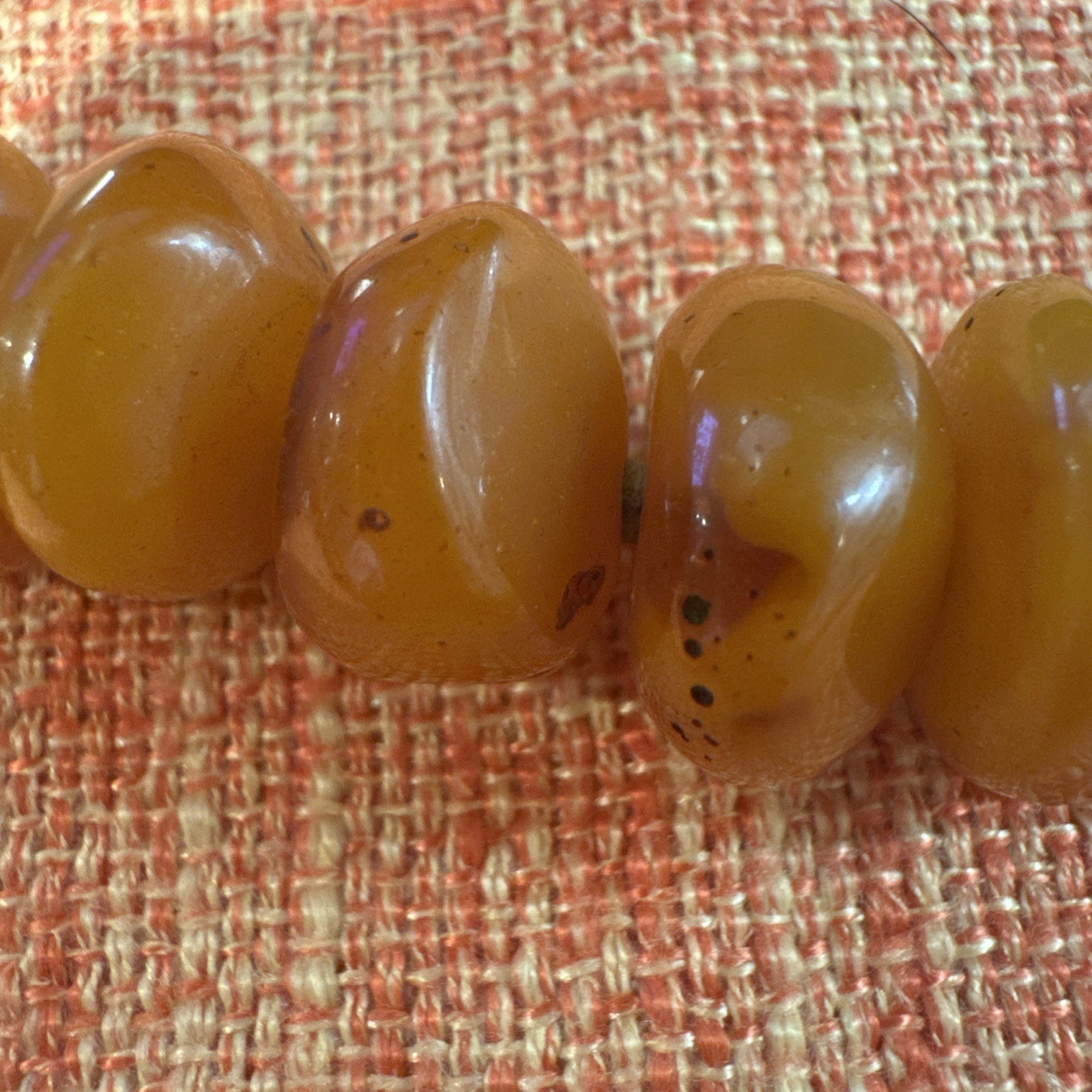 Antique Butterscotch Eggyolk Baltic Amber Necklace 103 grams G2U