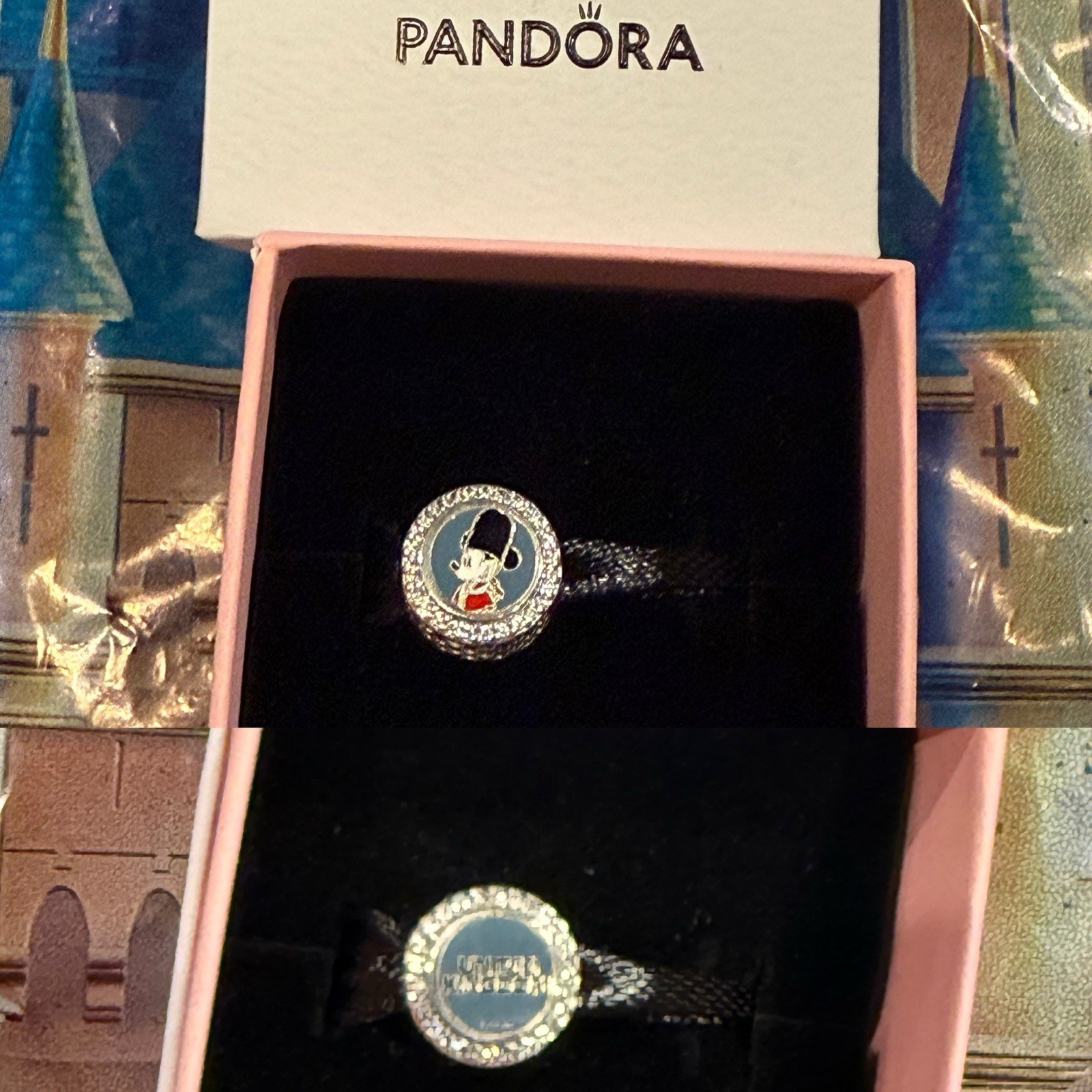 Disney Epcot World Showcase Mickey 2025 UK United Kingdom Pandora Charm New