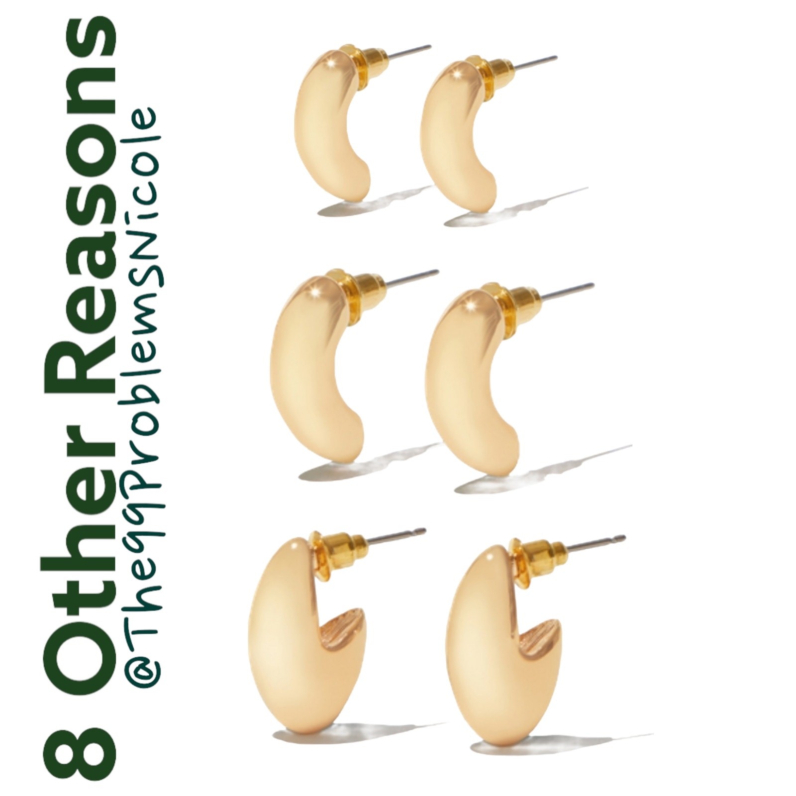 8 Other Reasons Earrings Hoop Set