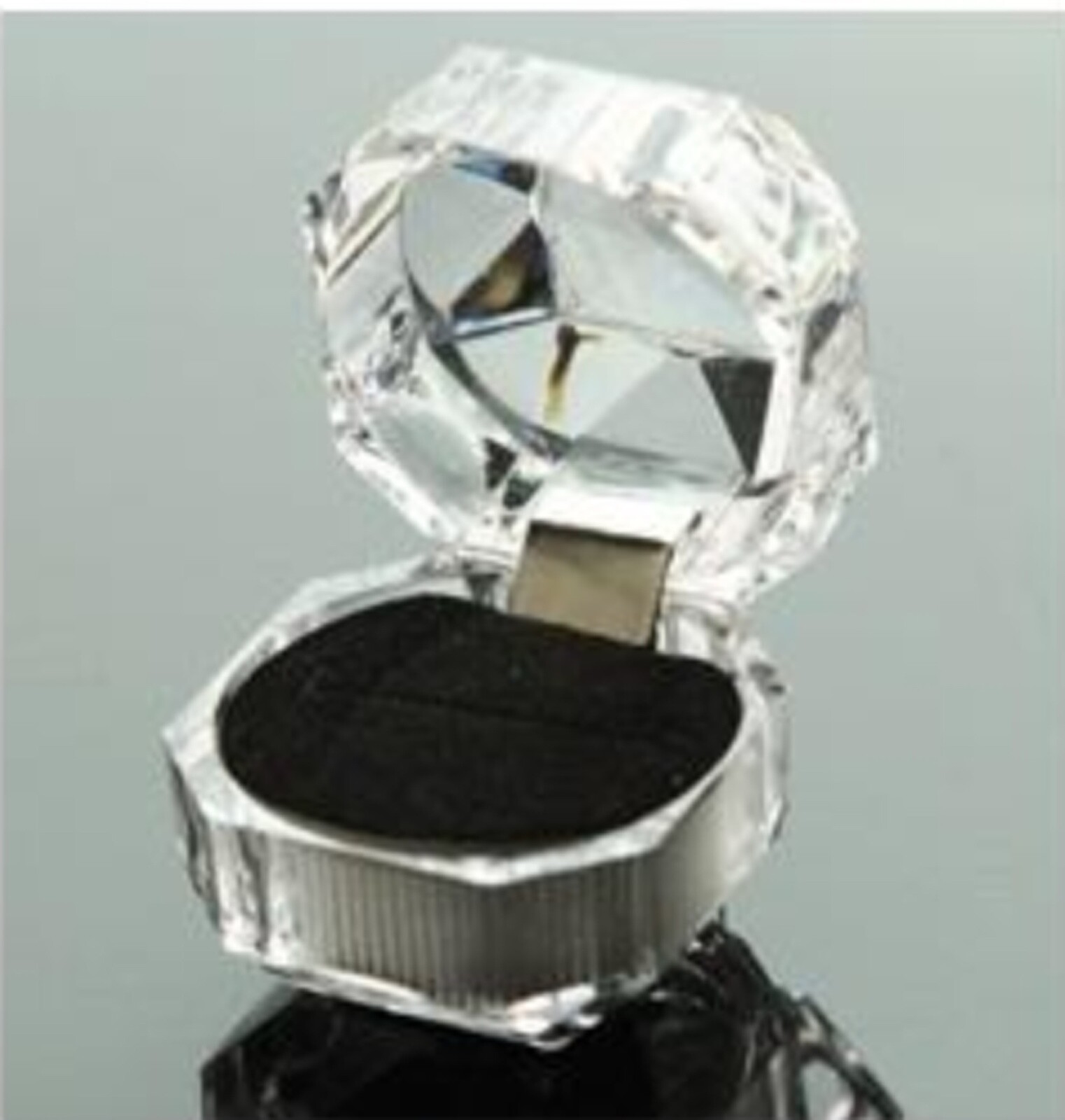 4Ct. Princess Cut Created Diamond Stud Earrings 14K White Gold Square Solitaire
