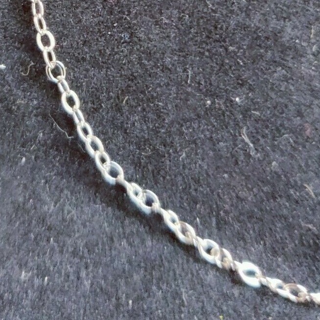 Sterling Silver S925 Necklace Chain 16″ (13498-13499)