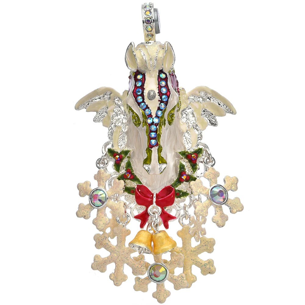 Kirks Folly Christmas Cloudwalker In The Snowflakes Magnetic Enhancer silvertone