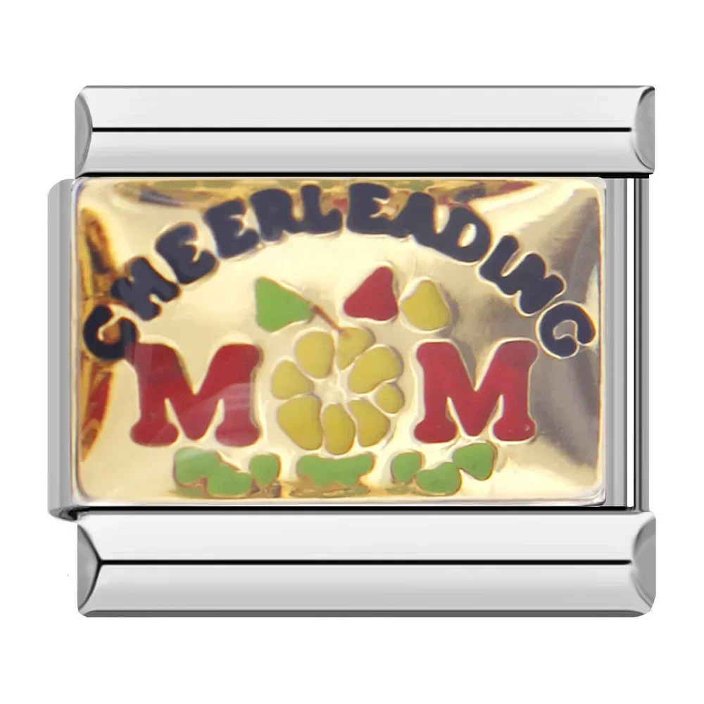 Sweet Family Charm Links for DIY Bracelets – Fits 9mm Stainless Steel