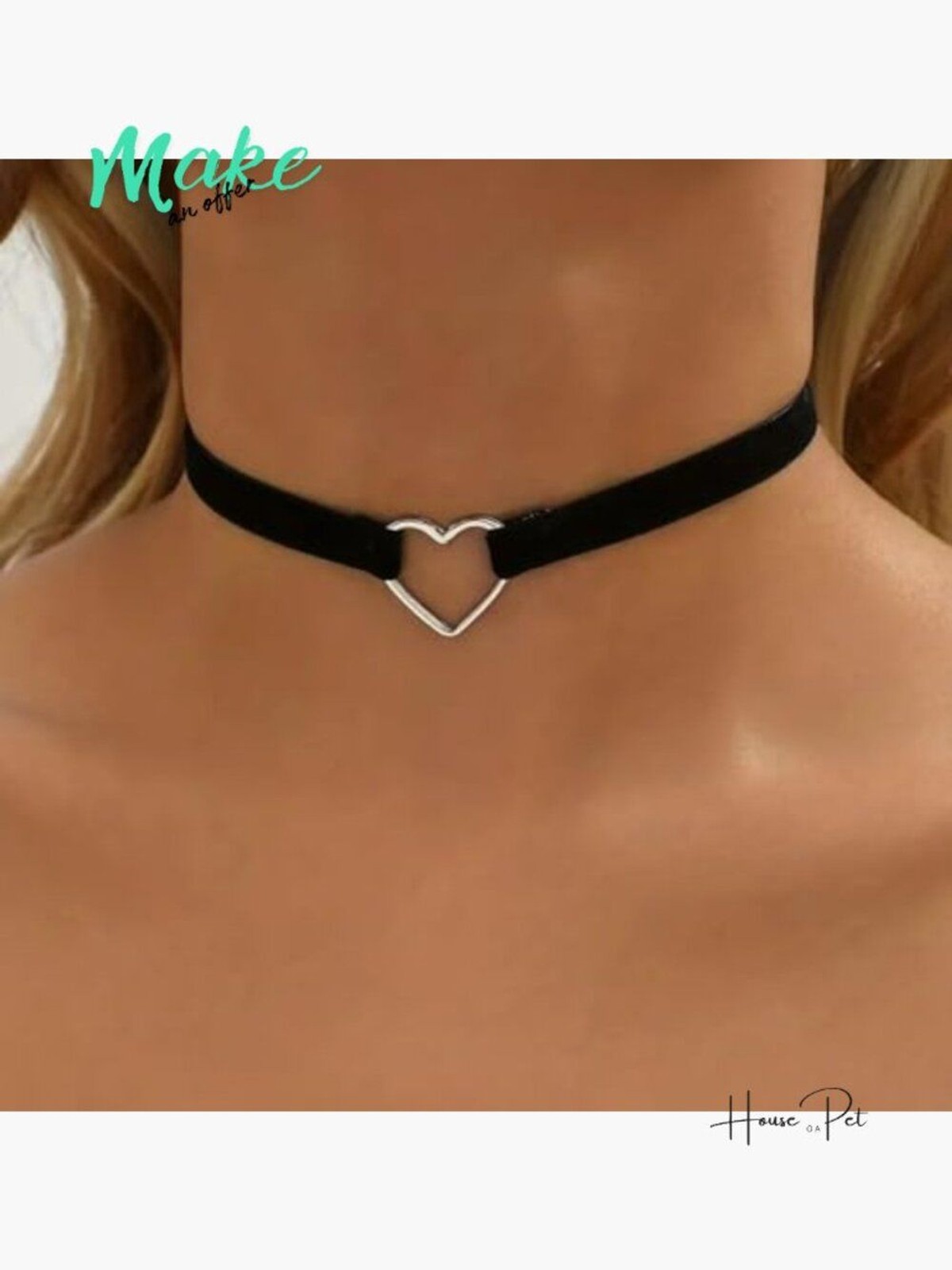Adjustable Layered Velvet Leather Lace Collar Necklace, Goth Jewelry