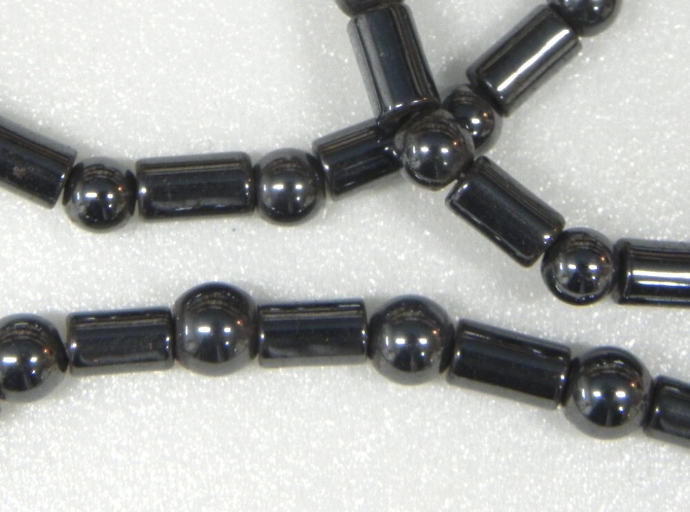 8 Hematite Anklets / Bracelets, 9-11 inches, Wholesale lot #5