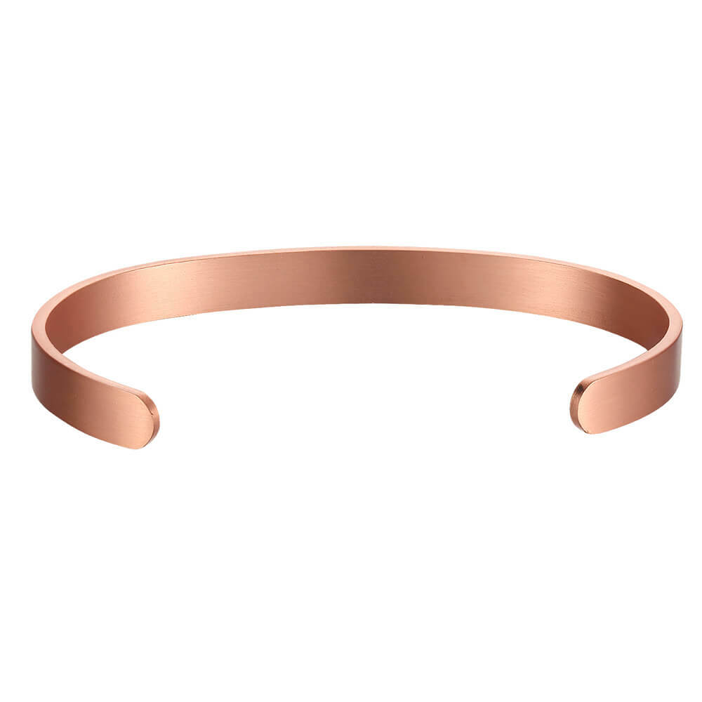 Elegant Small Pure Copper Magnetic Bracelet Arthritis Pain Relief Balance Energy