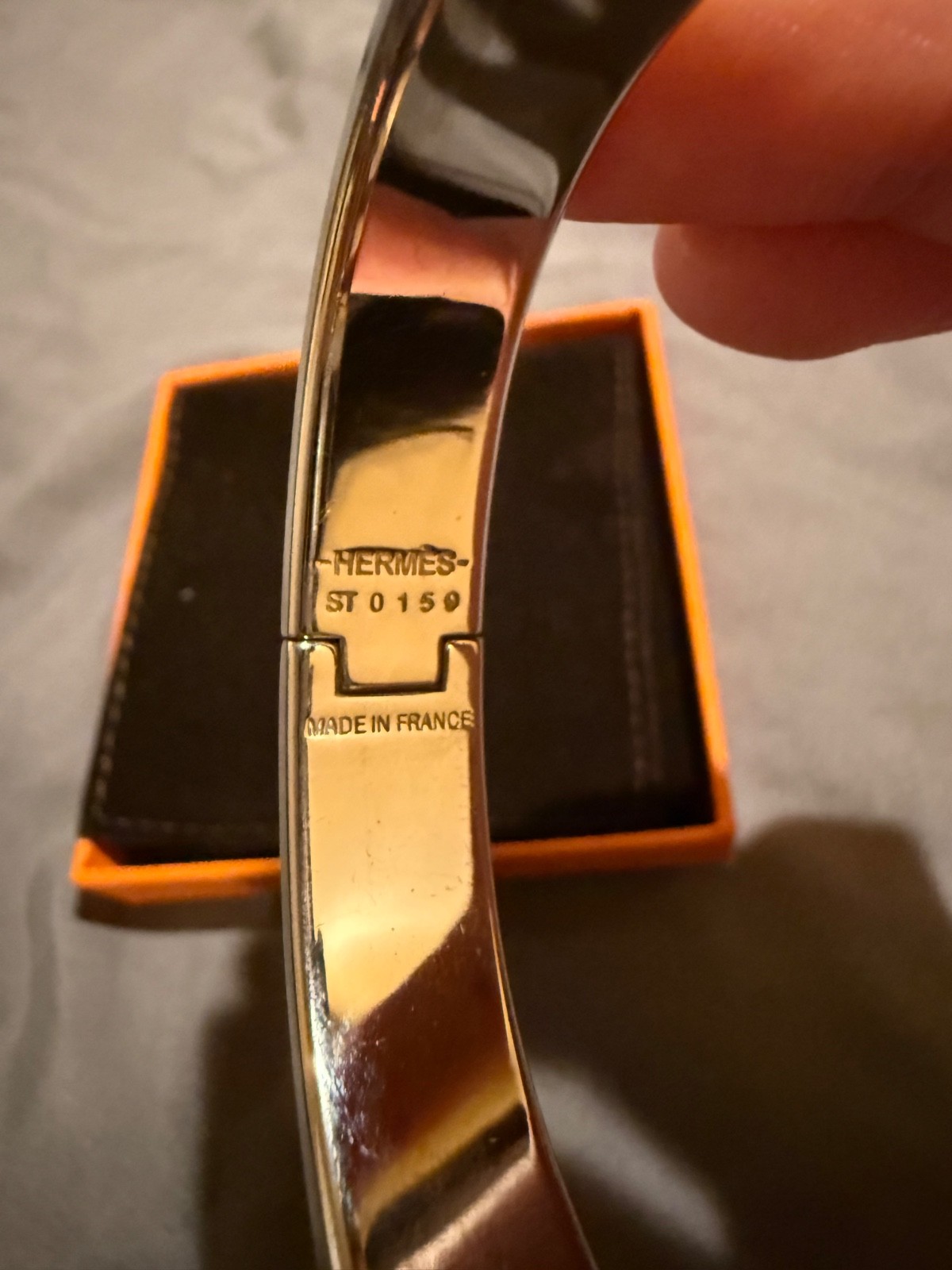 hermes clic h bracelet authentic