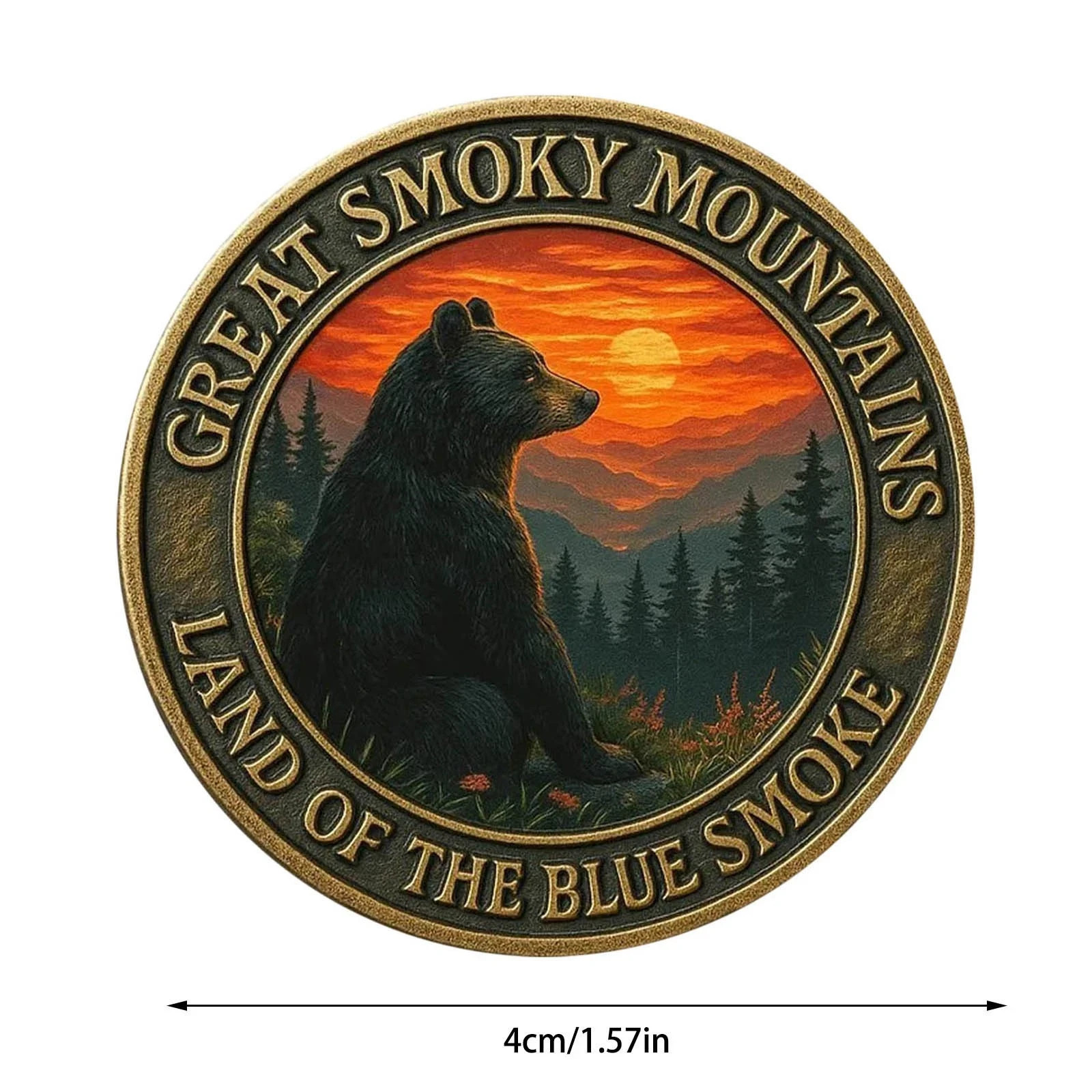 Limited Edition National Park Commemorative Coin: Bear