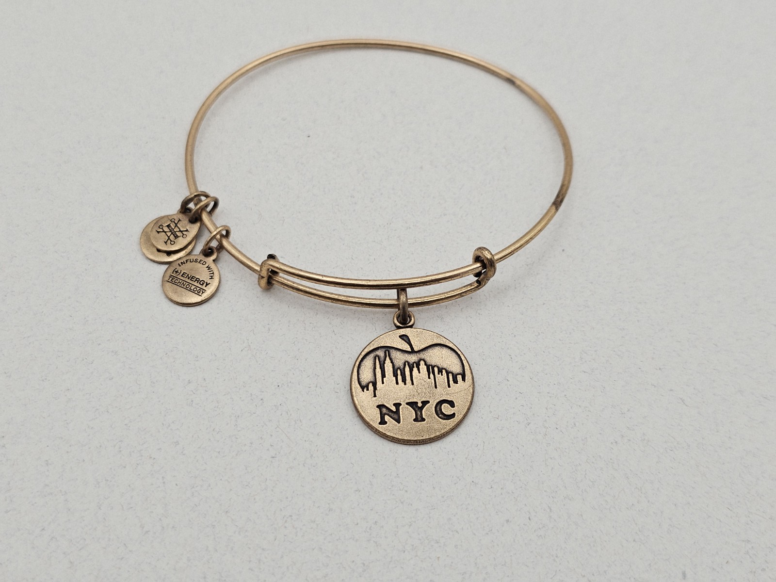 ALEX and ANI ” New York City ” Rafaelian Gold Bangle Bracelet ✨️