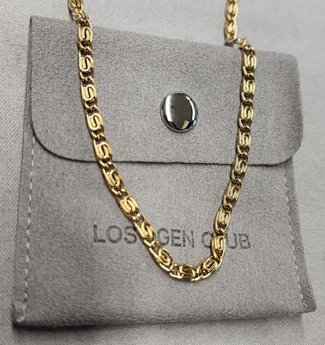 Lost Gen Club 18K Gold Plated Nusa Chain 19.5″