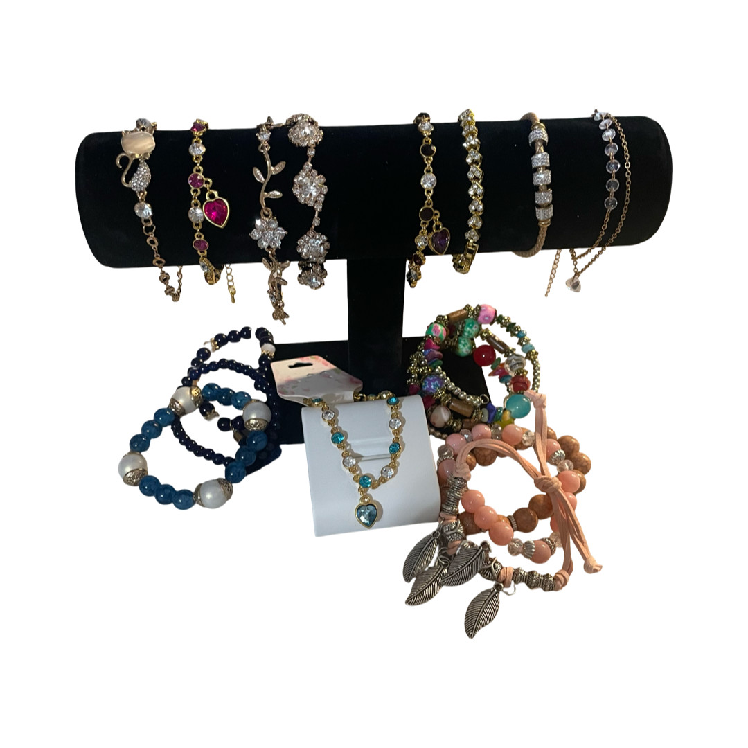 Mystery Jewelry Box (A) Gold Tone Gold Plated & Fashion Jewelry Sets