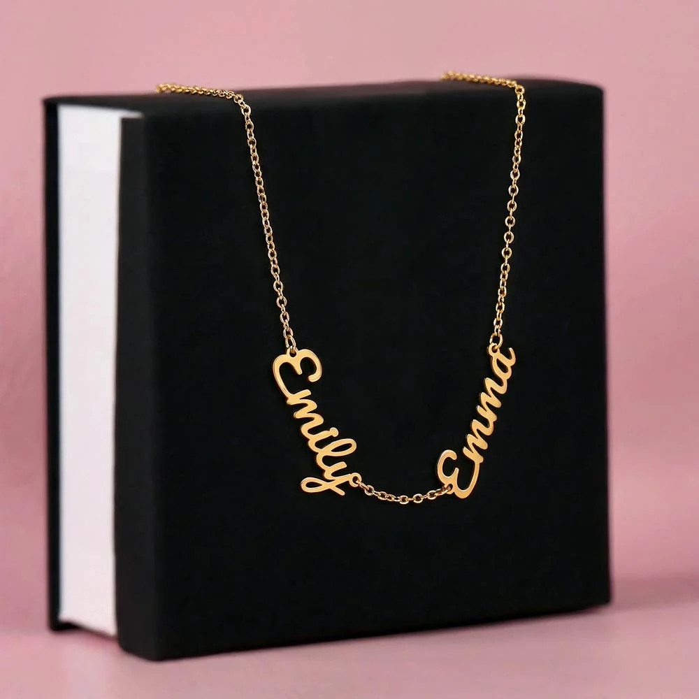 Personalized Multiple Name Necklace