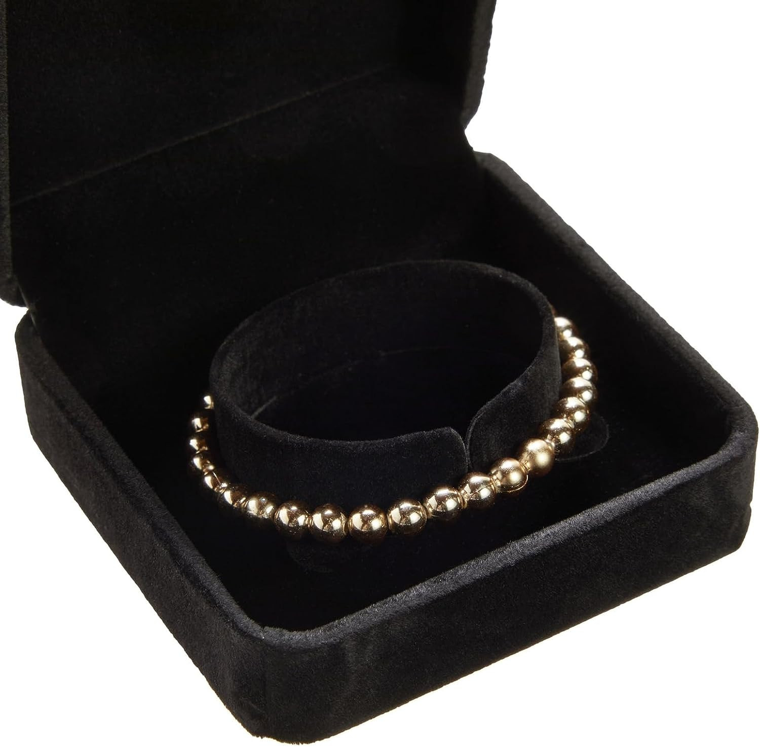 Small Velvet Jewelry Gift Box for Women, Bracelets, Rings, Earrings, Necklace (B