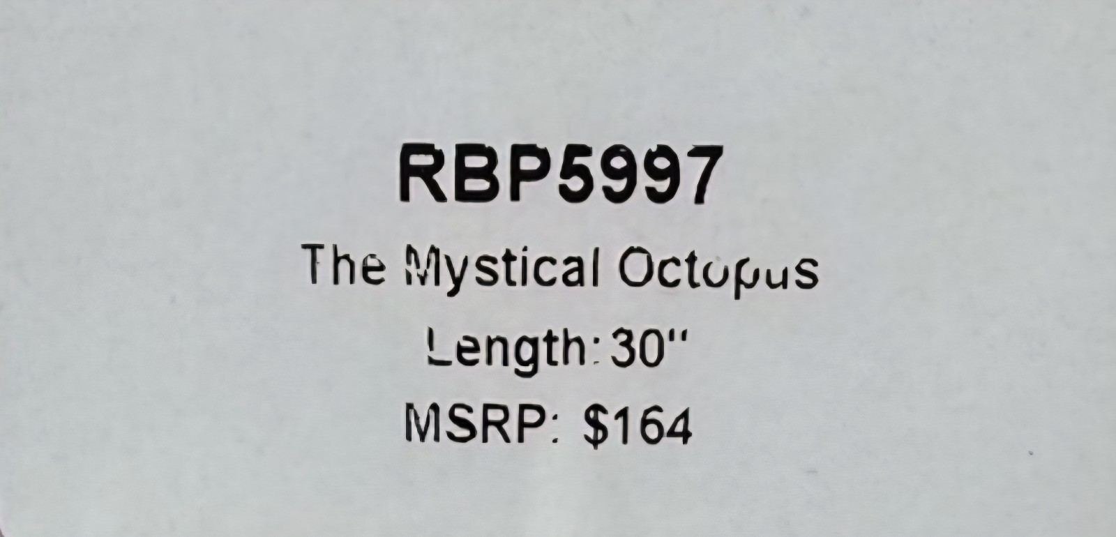 The Mystical Octopus By Bomb Party Atlantis Collection RBP5997