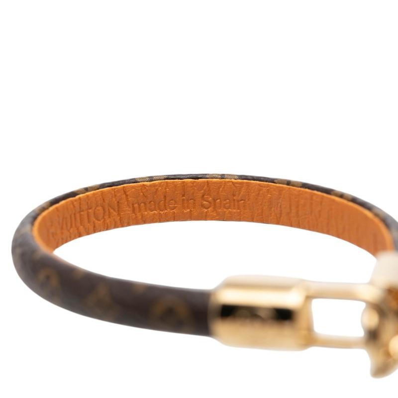 Louis Vuitton Monogram Braclet Vivienne Bracelet M6773 Brown PVC