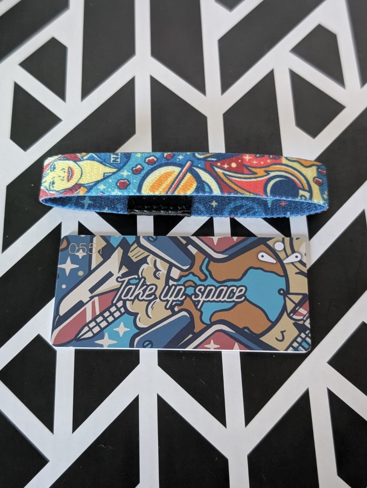 Zox Single #551 Take Up Space ~ NEW ~ Large ~ Collector’s Card