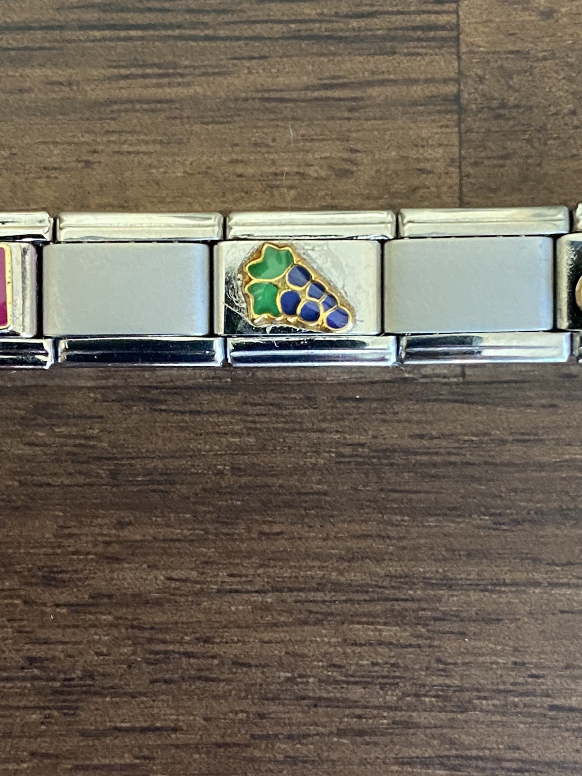 19 Charm Italy Bella Ciao Wine *Completed Bracelet * Italian Charm New