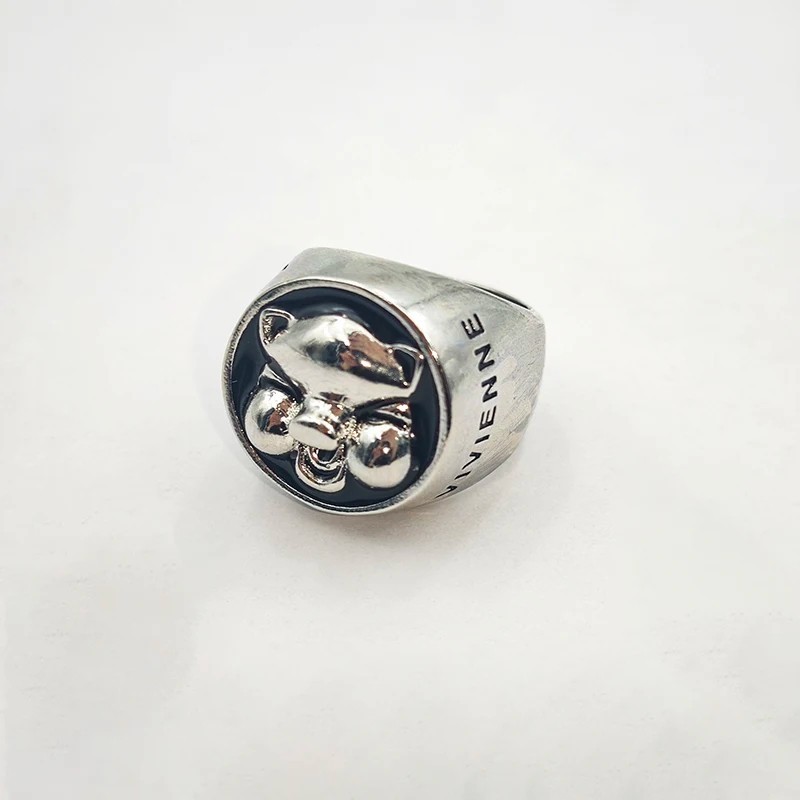 Anime NANA Okazaki Shinichi Cosplay Ring Alloy Adult Unisex Kawaii 18mm